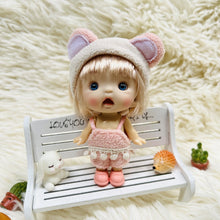 Load image into Gallery viewer, New Mini 1/12 Doll Cute Surprise Face Boy Girl OB11 Doll Blue Green Eyeballs with Clothes 10CM Dolls Toys Gift for Girls