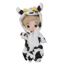 Load image into Gallery viewer, New OB11 Doll and Clothes Dress Up BJD 1/12 Doll Mini 10cm 13cm Dolls Ornaments Cute Face Toys