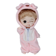 Load image into Gallery viewer, New OB11 Doll and Clothes Dress Up BJD 1/12 Doll Mini 10cm 13cm Dolls Ornaments Cute Face Toys