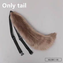 Load image into Gallery viewer, New Red Fox Anime Beast Ear Beast Tail Wolf Ear Cat Ear Fox Ear Headband Custom COSPLAY Hand Made Lolita LOL Golden Fox Ear