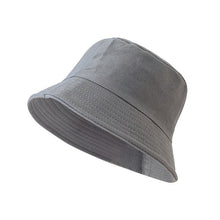 Load image into Gallery viewer, Women's Bucket Hat Unisex Summer Sunscreen Panama Hats Hip Hop Cap Cotton Solid Color Fisherman Hat Bob Outdoor Beach Caps
