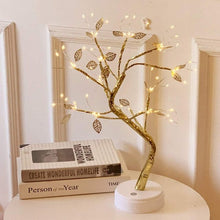Load image into Gallery viewer, Led Fairy Night Light LED Christmas Tree Night Lamp Battery USB Operated Bedside Study Lamp For Room Desk Holiday Lighting Decor