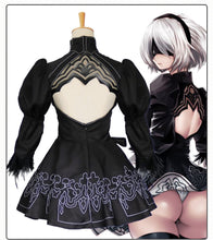 Load image into Gallery viewer, Nier Automata Cosplay Costume Yorha 2B sexy Outfit Games Suit Women Role Play Costumes Girls Halloween Party Fancy Dress
