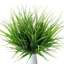 Load image into Gallery viewer, 5PCS Artificial Grass Plant Decorative Bendable Fake Plant Fake Grass Plant for Home Office Table Garden Wedding Party Decor