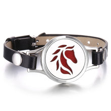 Load image into Gallery viewer, New Tree of Life aromatherapy bracelet Essential Oil Diffuser Bracelet Perfume Locket Leather Bracelets for Women Wristbands