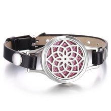 Load image into Gallery viewer, New Tree of Life aromatherapy bracelet Essential Oil Diffuser Bracelet Perfume Locket Leather Bracelets for Women Wristbands