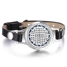 Load image into Gallery viewer, New Tree of Life aromatherapy bracelet Essential Oil Diffuser Bracelet Perfume Locket Leather Bracelets for Women Wristbands