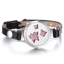 Load image into Gallery viewer, New Tree of Life aromatherapy bracelet Essential Oil Diffuser Bracelet Perfume Locket Leather Bracelets for Women Wristbands