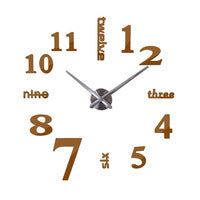 Load image into Gallery viewer, Wall Clock quartz modern clocks needle acrylic watches big mirror sticker living room decor
