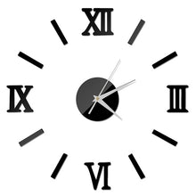 Load image into Gallery viewer, Wall Clock New Clock Watch s Acrylic Mirror Stickers Home Decoration Living Room Quartz Needle