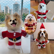 Load image into Gallery viewer, Fashion Winter Pet Funny Three-dimensional Dog Christmas Clothes Santa Claus Dog Standing Ropa De Navidad Para Mascotas