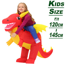 Load image into Gallery viewer, Inflatable Dinosaur Costume Alien Sumo Party Costumes Unicorn Suit Dress Cosplay Disfraz Halloween Costumes For Adult Kids