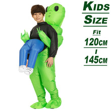 Load image into Gallery viewer, Inflatable Dinosaur Costume Alien Sumo Party Costumes Unicorn Suit Dress Cosplay Disfraz Halloween Costumes For Adult Kids