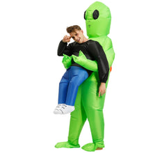 Load image into Gallery viewer, Inflatable Dinosaur Costume Alien Sumo Party Costumes Unicorn Suit Dress Cosplay Disfraz Halloween Costumes For Adult Kids