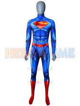 Load image into Gallery viewer, 52 Cosplay Costume Classic Zentai Suit Anime Men Boys Male Blue Adults Kids Superhero Halloween Bodysuit