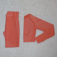 Load image into Gallery viewer, Yoga Sets Fitness Sports Suits GYM Clothing tracksuit top High Waist Leggings For Women
