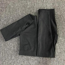 Load image into Gallery viewer, Yoga Sets Fitness Sports Suits GYM Clothing tracksuit top High Waist Leggings For Women
