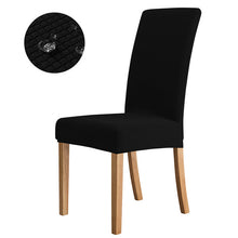 Load image into Gallery viewer, Waterproof Elastic Jacquard Chair Cover for Dining Room Chair Covers for Chairs Kitchen Wedding Hotel Banquet Protector Seat