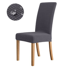 Load image into Gallery viewer, Waterproof Elastic Jacquard Chair Cover for Dining Room Chair Covers for Chairs Kitchen Wedding Hotel Banquet Protector Seat
