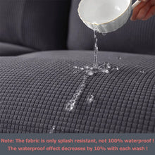 Load image into Gallery viewer, Waterproof Elastic Jacquard Chair Cover for Dining Room Chair Covers for Chairs Kitchen Wedding Hotel Banquet Protector Seat