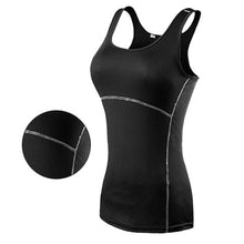 Load image into Gallery viewer, Yoga Shirts Women Sexy Gym Sportswear Vest Fitness tight Quick Dry