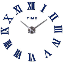 Load image into Gallery viewer, Wall Clock New creative large acrylic mirror quartz watch Single Face clocks modern home decoration living room stickers
