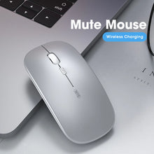 Load image into Gallery viewer, Wireless Mouse Computer Bluetooth Mouse Silent PC Mause Rechargeable Ergonomic Mouse 2.4Ghz USB Optical Mice For Laptop PC