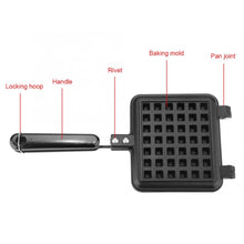 Load image into Gallery viewer, Non-Stick Waffles Maker Machine Kitchen Waffle Baking Mold Gas Pan Bubble Egg Cake Oven Breakfast Machine Cake Maker