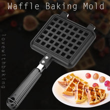 Load image into Gallery viewer, Non-Stick Waffles Maker Machine Kitchen Waffle Baking Mold Gas Pan Bubble Egg Cake Oven Breakfast Machine Cake Maker