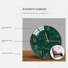 Load image into Gallery viewer, Nordic Modern Glass Kitchen Wall Watches Home Decor Living Room Silent Clocks Orologio Da Parete Gift