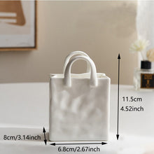Load image into Gallery viewer, Nordic Style Flower Vase Women Body Half Face Flower Pot Vase Ceramic Art Crafts Bedroom Living Room Desktop Decoration