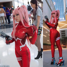 Load image into Gallery viewer, Cosplay Costume Darling in the Franxx 02 Klaxosaur Princess 001 Zentai Halloween Bodysuit Catsuit Adults Kids