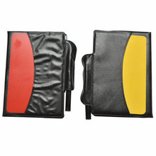 Load image into Gallery viewer, Useful Sport Football Soccer Referee Wallet Notebook with Red Card and Yellow Card