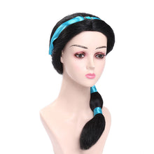 Load image into Gallery viewer, Princess Jasmine Cosplay Wig Lamp of Aladdin Anime Character Stage Performance Props