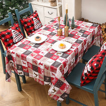 Load image into Gallery viewer, Christmas Decorative Creative Christmas Printing Tablecloths Table Runners Christmas Table Decoration Supplies