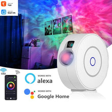 Load image into Gallery viewer, Projector Tuya Graffiti Projection Lamp WiFi Star Light Starry Sky Ambience Light
