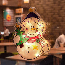 Load image into Gallery viewer, Window Hanging Lights Christmas Decoration Shop Atmosphere Scene Layout Holiday Led Sucker Decorative Lights