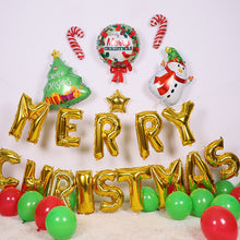 Load image into Gallery viewer, Christmas Balloon Set Latex Balloon Chain Arch Christmas Decoration Balloon