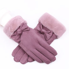 Load image into Gallery viewer, Winter Winter Fleece-Lined Thick Five Finger Warm-Keeping and Cold-Proof Cycling Korean Touch Screen Gloves