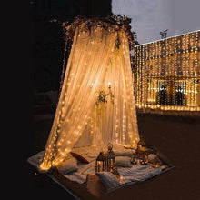 Load image into Gallery viewer, Christmas LED Curtain Light Festival Ornamental Festoon Lamp 3*3 M 300-Head Ice Strip Lights Colored Lights String Flashing Light