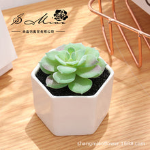 Load image into Gallery viewer, Artificial Succulent Pant Bonsai (Pot Included) Artificial Flower Creative Decoration Artificial Plant
