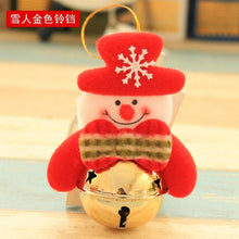 Load image into Gallery viewer, Christmas Decorations Christmas Tree Small Pendant Old Man Doll Holding Bell Christmas Holiday Decoration Supplies Small Gifts
