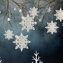 Load image into Gallery viewer, Wensheng Christmas Snowflake Christmas Decorations Three-Dimensional Snowflake Ornaments