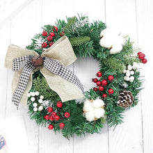 Load image into Gallery viewer, Christmas Decorations 30cm Artificial Wreath Door Hanging Showcase Tool Background