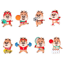 Load image into Gallery viewer, Christmas Gingerbread Man PVC Christmas New Decoration Christmas Tree Gingerbread Man Snowflake Pendant Christmas Product