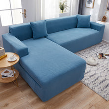 Load image into Gallery viewer, Polar Fleece Sofa Cover All-Inclusive Stretch Pure Color Thickened Modern Simple Imperial Concubine Cover Seat Cover Lazy Combination