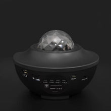 Load image into Gallery viewer, Creative Night Light Gift USB Laser Voice Control Bluetooth Speaker Led Bedside Ambience Light Projector Star Light