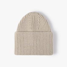Load image into Gallery viewer, Hat Women's Autumn and Winter Outdoor High Flanging Brimless Beanie Hat Men's All-Match Simple Warm Ear Protection