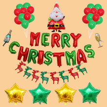 Load image into Gallery viewer, Christmas Balloon Set Latex Balloon Chain Arch Christmas Decoration Balloon