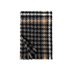 Load image into Gallery viewer, Fashion Plaid Scarf Winter Korean Style Sweet Cashmere Thickened Warm Shawl Gift